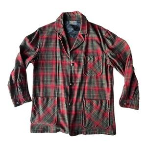 Vintage 60s Pendleton Wool 49er Sport Jacket Coat, Medium